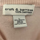 Croft & Barrow Light Pink 100% Cashmere V-Neck Sweater