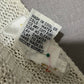 Vintage Lily Of California Cream Floral Appliqué Shoulder Sweater