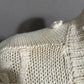Vintage Joyce Cream Ramie | Cotton Chunky Knit Cardigan