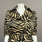 Lauren Ralph Lauren Zebra Print Trench Jacket Sz-Small Petite