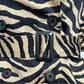 Lauren Ralph Lauren Zebra Print Trench Jacket Sz-Small Petite
