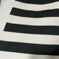 Worthington Petite White | Black Striped Cotton Blazer Sz-6P
