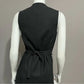 DKNY Wool Sleeveless Vest Dress Sz-2 Petite