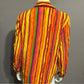 Allison Taylor 100% Silk Multicolored Striped Blouse Sz-Small