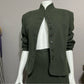 Lauren Ralph Lauren Olive Green Wool 2 pc Skirt Set Sz-14/16