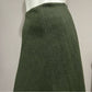 Lauren Ralph Lauren Olive Green Wool 2 pc Skirt Set Sz-14/16