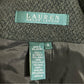 Lauren Ralph Lauren Olive Green Wool 2 pc Skirt Set Sz-14/16