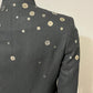 Wool- Vintage Vivienne Black Wool Blend Blazer Jacket Sz-6
