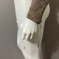 BlankNYC Taupe Suede With Fringe Cropped Jacket Sz-Small