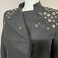 Wool- Vintage Vivienne Black Wool Blend Blazer Jacket Sz-6