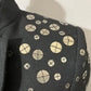 Wool- Vintage Vivienne Black Wool Blend Blazer Jacket Sz-6