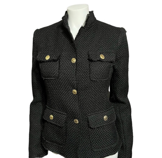 Max Studio Black Tweed Blazer